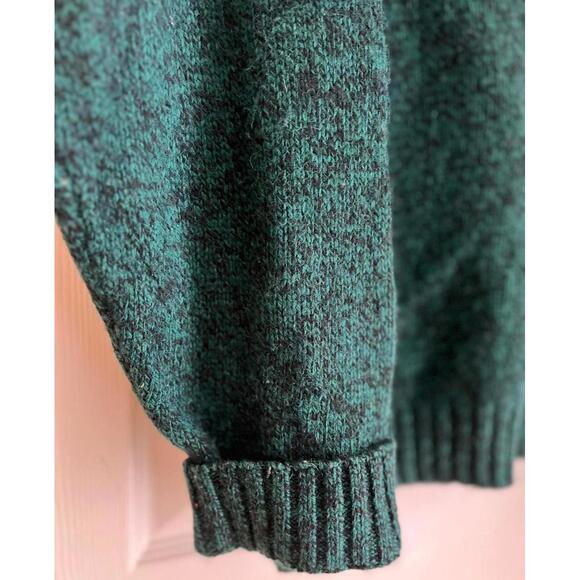 Vintage Eddie Bauer Dark Green Wool Sweater Size XLT - Picture 5 of 9